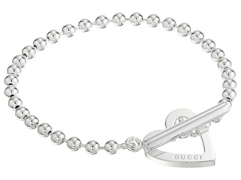 gucci bracciale toggle heart|gucci heart bracelet with trademark.